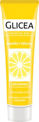 Glicea krem do rąk glicerynowy z pantenolem i ekstraktem z cytryny