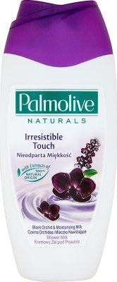 Palmolive Naturals Irresistible Touch kremowy żel pod prysznic Czarna Orchidea i Mleczko Nawilżające