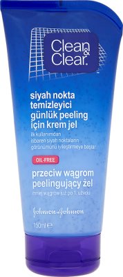 Clean & Clear peelingujący żel przeciw wągrom