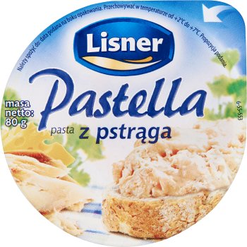 Lisner Pastella Śródziemnomorska pasta z pstrąga