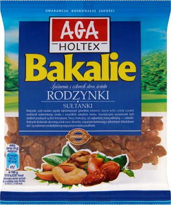 Aga Holtex Bakalie Rodzynki sułtanki