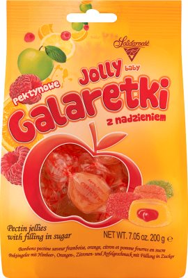 Solidarność Baby Jolly pektynowe galeretki owocowe z nadzieniem