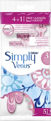 Gillette Simply Venus 3 4+1