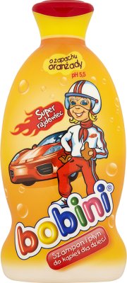 Bobini Shampoo und Schaumbad für Kinder mit dem Duft von orangeade