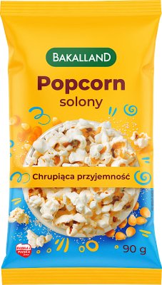 Bakalland Pop Corn solony do kuchenki mikrofalowej