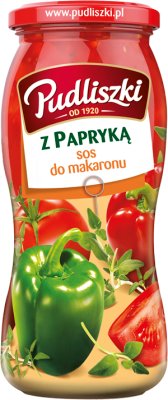 Pudliszki sos do makaronu z papryką