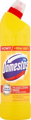 Domestos płyn do czyszczenia WC 650 ml + 100 ml gratis Citrus Fresh