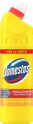 Domestos płyn do czyszczenia WC 650 ml + 100 ml gratis Citrus Fresh