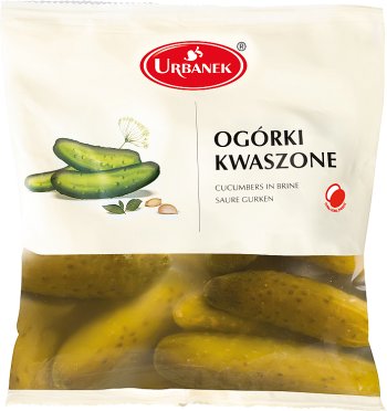 Urbanek ogórki kwaszone w woreczkach 500 g