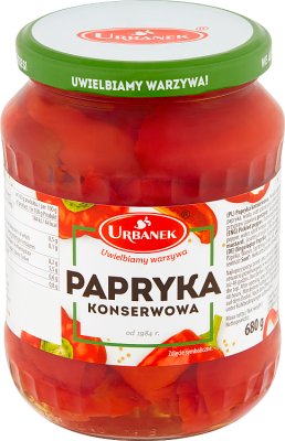 Urbanek papryka konserwowa