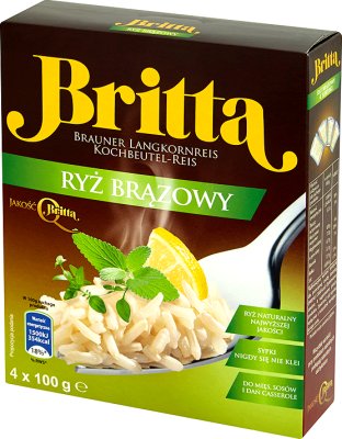 Britta Ryż brązowy 4x100 g