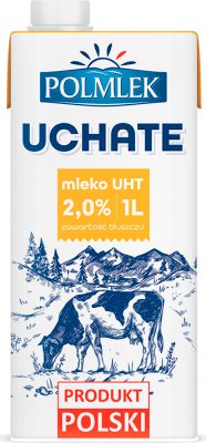 Polmlek Uchate UHT milk 2% fat