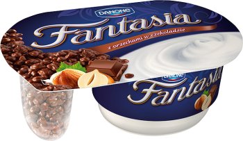 Danone Fantasia jogurt z orzechami w czekoladzie