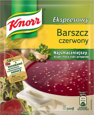 Knorr Barszcz czerwony Ekspresowy - 5 porcji