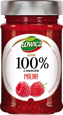 100 % fruit jam Raspberry