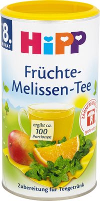 Obst - Zitronenmelisse Tee