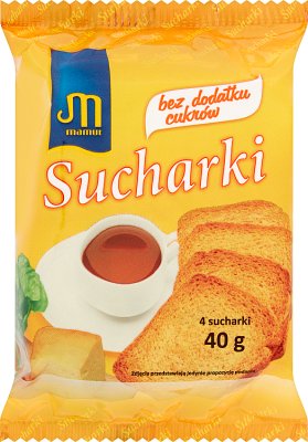 Mamut sucharki bez dodatku cukrów 4sztuki