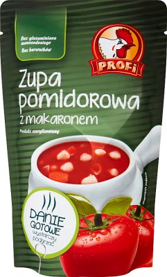 Tomatensuppe mit Nudeln