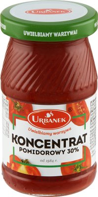 Urbanek koncentrat pomidorowy 30%