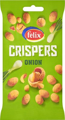 Felix Crispers Onion orzeszki ziemne w chrupkiej skorupce o smaku cebulowym