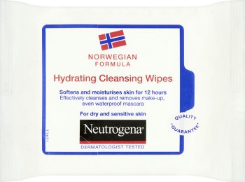 Neutrogena Formuła Norweska Chusteczki nawilżające do demakijażu