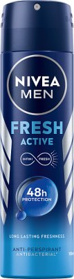 Nivea For Men Fresh Active dezodorant męski w spray'u