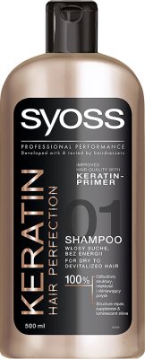 Syoss szampon do włosów Keratin Hair Perfection włosy suche, bez energii