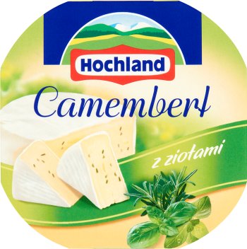 camembert cheese with herbs