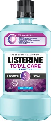 Listerine Płyn Do Płukania Jamy Ustnej Total Care  Sensitive