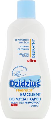 Dzidziuś Hydrooil hipoalergiczna emulsja do mycia i kąpieli