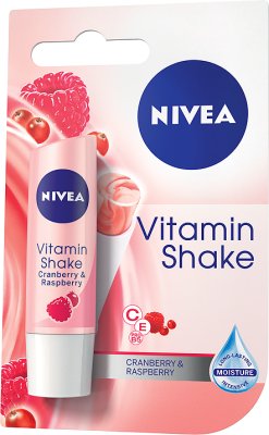 Nivea Vitamin Shake Pomadka o zapachu żurawiny i maliny
