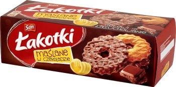 Mantequilla Łakotki en el chocolate