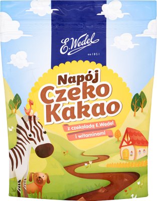 E.Wedel Czeko какао пить какао с шоколадным Ведель и витаминов