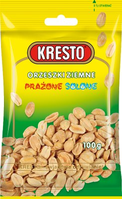 Kresto orzeszki ziemne prażone, solone