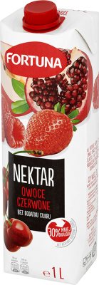 red fruit nectar sugar free