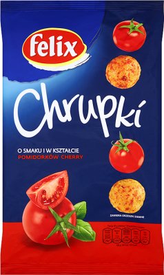 Felix Chrupki kukurydziane o smaku orzechowo-pomidorowym