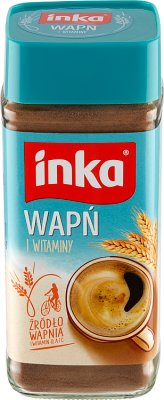 Inka Calcium, Instant-Getreidekaffee, angereichert mit Kalzium und Vitaminen