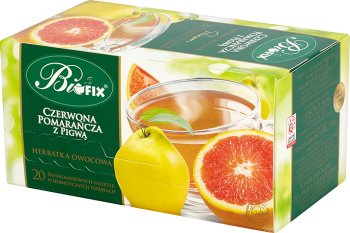 fruit tea bags 2g red orange with quince