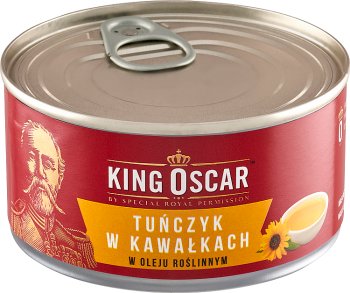 King Oscar Tuńczyk w kawałkach w oleju roślinnym