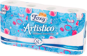 Foxy Artistico papier toaletowy różowy