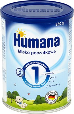 Humana 1 Mleko początkowe