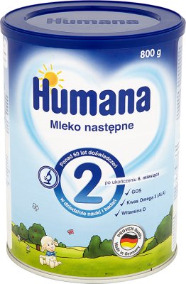 Humana 2 Mleko następne