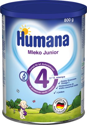 Humana 4 Mleko Junior