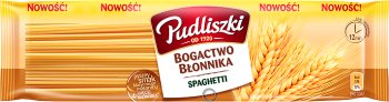 Pudliszki Bogactwo Błonnika makaron Spaghetti