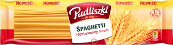 Pudliszki makaron Spaghetti 100% pszenicy durum