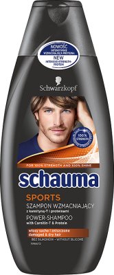 Schaum спорт повышения шампунь для мытья волос и тела