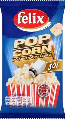 Mikrowellen-Popcorn gesalzen