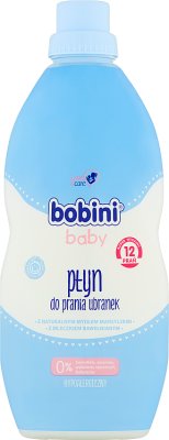 Bobini baby płyn do prania ubranek niemowlęcych i dziecięcych z naturalnym mydłem marsylskim