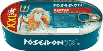 Poseidon Sprotte im XXL- Tomatensauce