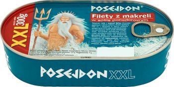 Poseidon XXL Filets von Makrelen in Tomatensauce